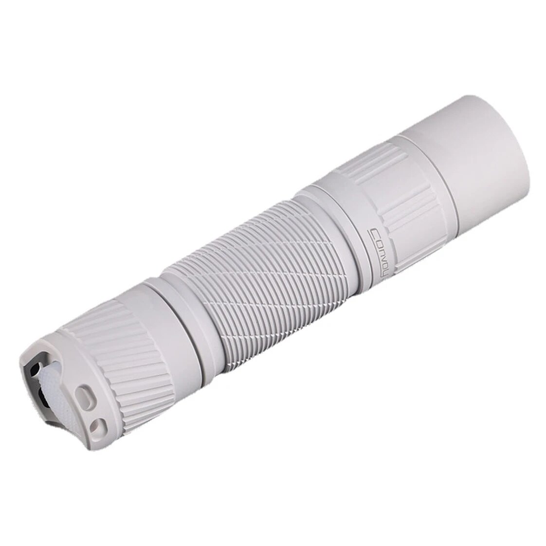 MAO Convoy S2+ 519A LED High CRI 18650 Flashlight Orange Peel Flooding Light 12 Groups Modes Compact LED Torch - 5700K